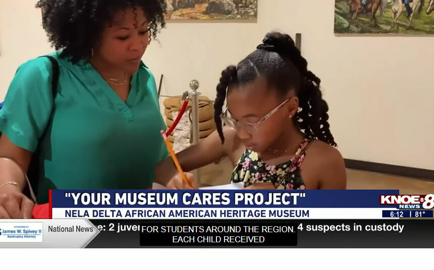 NELA African-American Museum promotes children’s literacy for “Your Museum Cares Project”
